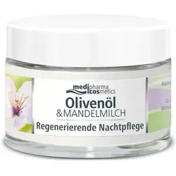 Dr. Theiss, Gesichtscreme, Oliven-Mandelmilch Regenerierende Nachtpflege, 50 ml XNC (50 ml, Nachtcreme)