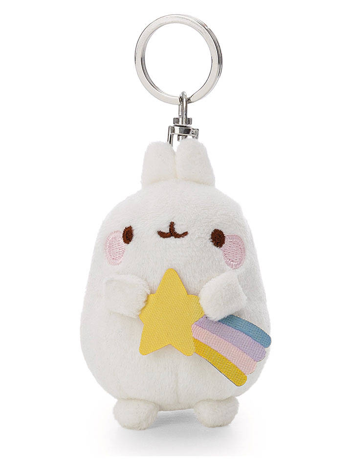 NICI Schlüsselanhänger "Molang" in Weiß - (H)8 cm - ab 3 Jahren - onesize