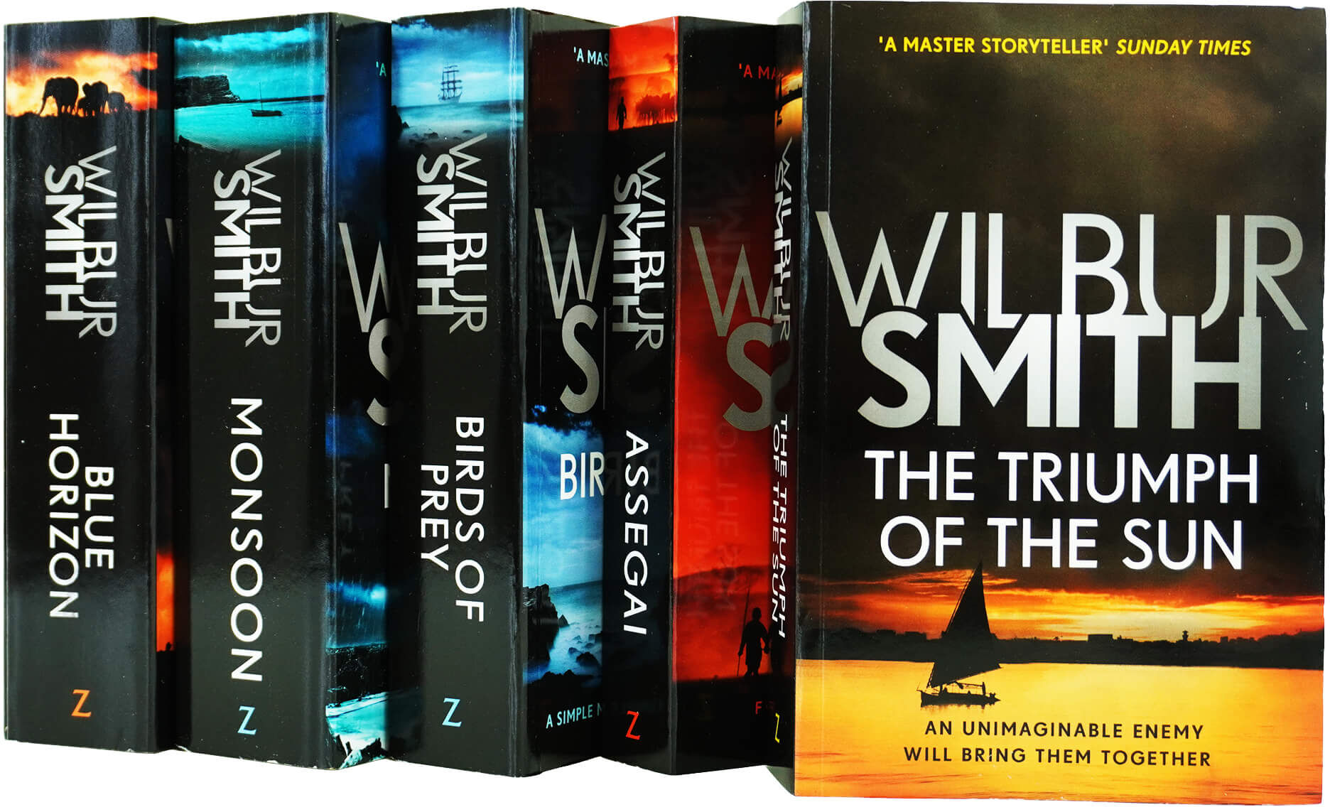The Courtney Series 5 Books 9 to 13 Collection Set By Wilbur Smith - Young Adult - Paperback Zaffre
