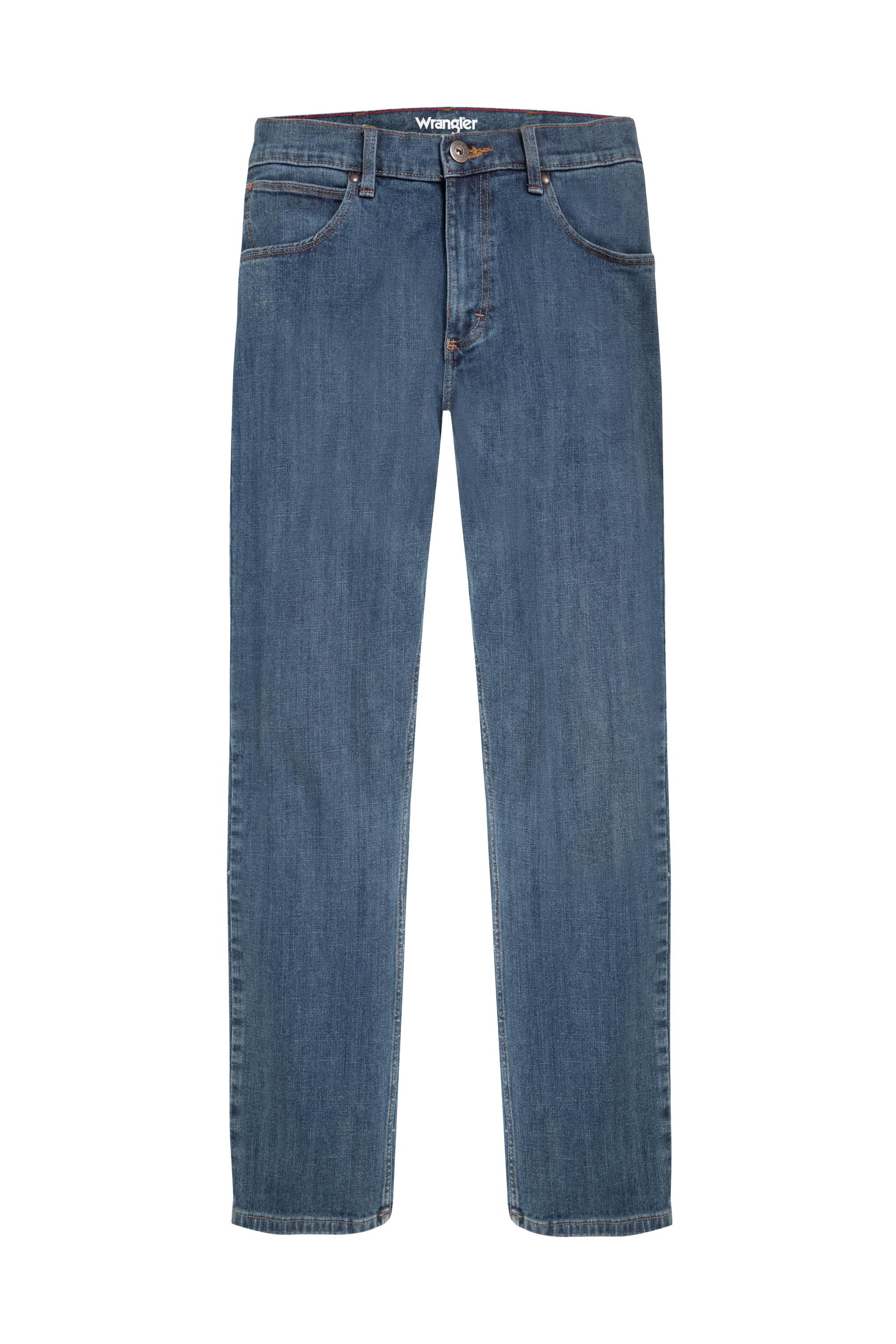 Wrangler Greensboro Regular Mid Stone - Jeans