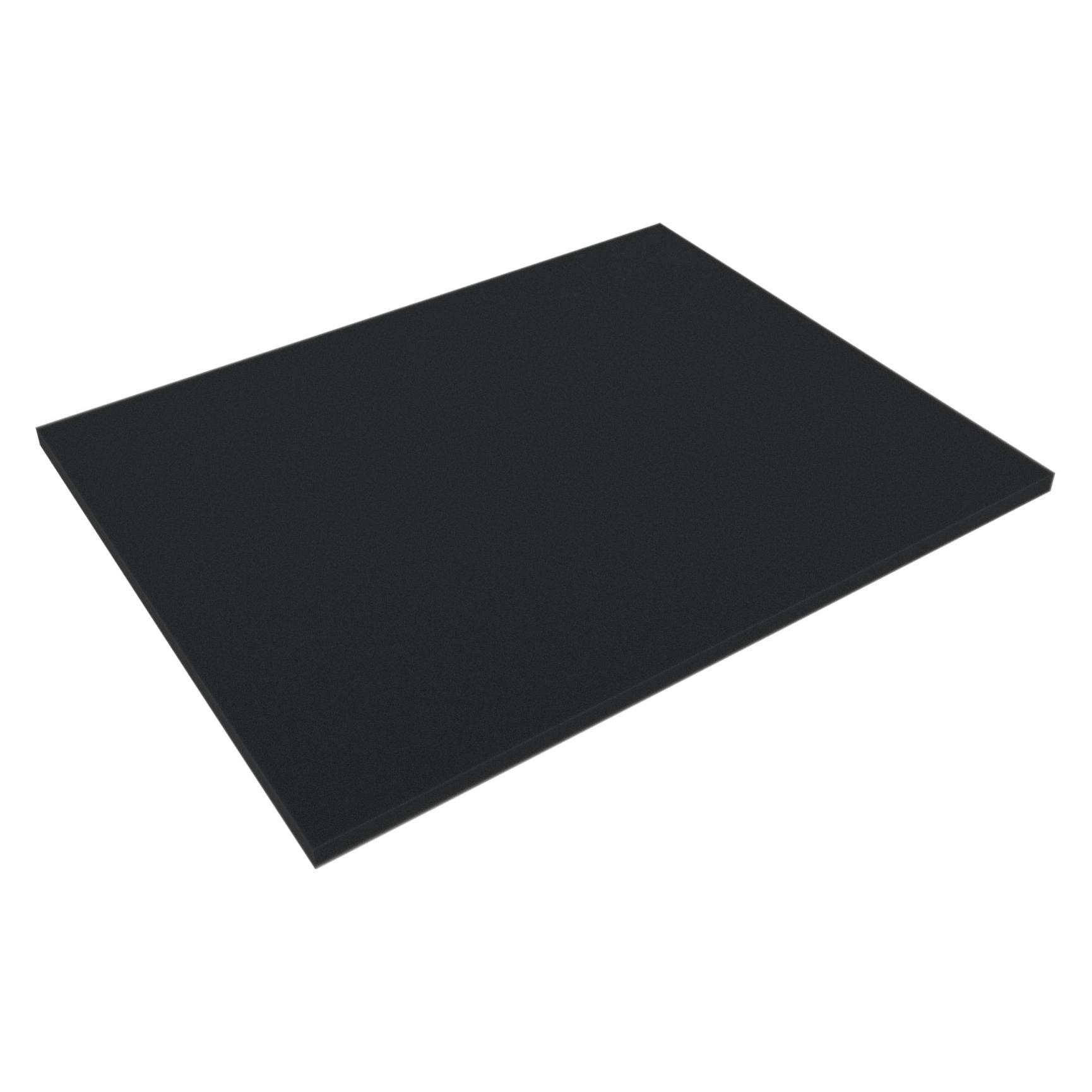 Feldherr FSBA010-PE - Full-Size 345 mm x 275 mm x 10 mm PE Schaumstoffboden / Hartschaumsto (Kunststoff, Schaumstoff) (FSBA010-PE)