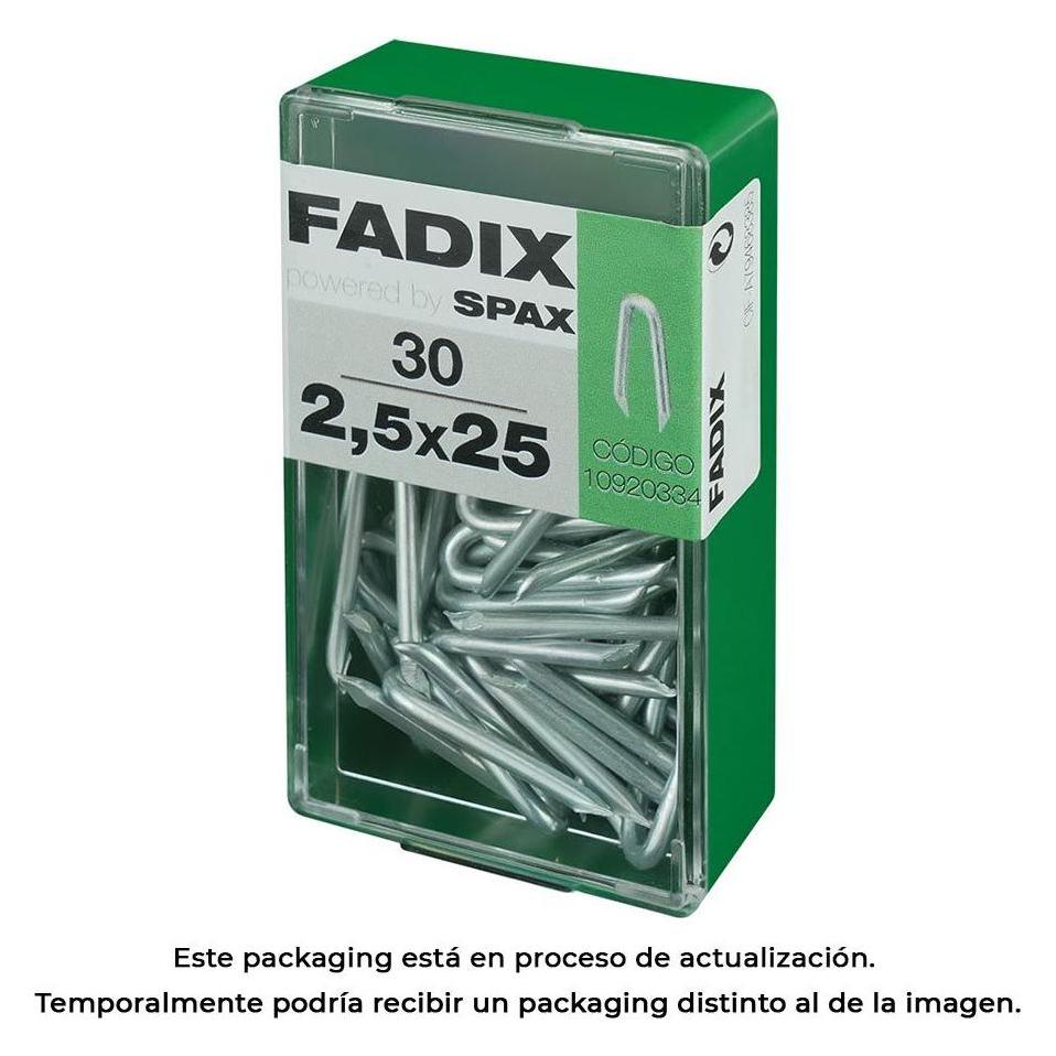 Fadix Box s 30 Stück. Zink-Grampillions 2,5x25mm (30 Stk., 25 mm) (49432224)
