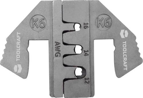 TOOLCRAFT PLE-0K6 Crimp-Einsätze Geeignet für Stecker: DEUTSCH Quetschbereich AWG: 12 bis 16 awg Passend für Marke (Zangen)