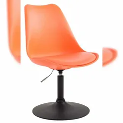 CLP Esszimmerstuhl Maverick Kunststoff schwarz/orange