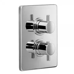 HSK UNIVERSAL-Unterputz Sicherheitsthermostat, mit 2-Wege Umsteller, eckig, 1140146