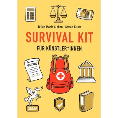 Survival Kit für Künstler*innen, Taschenbuch von Julian Maria Sieben,Stefan Kuntz, Epubli, 978-3-8190-9752-2