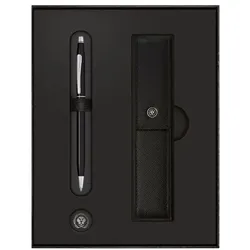CROSS Geschenkset »Kugelschreiber Classic Century inkl. Lederetui mit Magnetverschluss schwarz