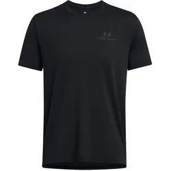 Under Armour, Herren, Sportshirt, NOS UA Rush Energy SS-BLK,Blac Black XL (XL), Schwarz