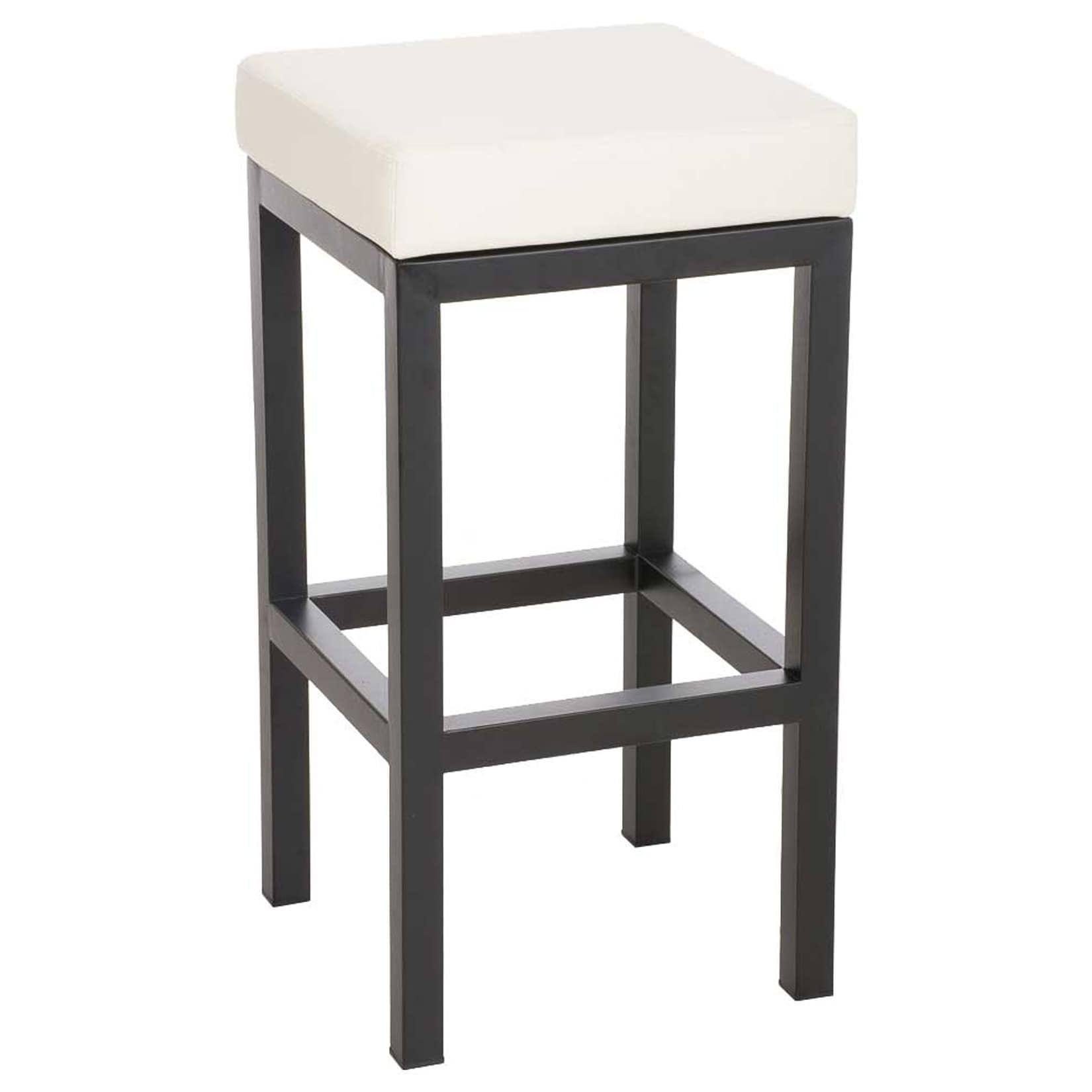 CLP Barhocker Taylor B85 Kunstleder - Farbe: creme, Material: Kunstleder