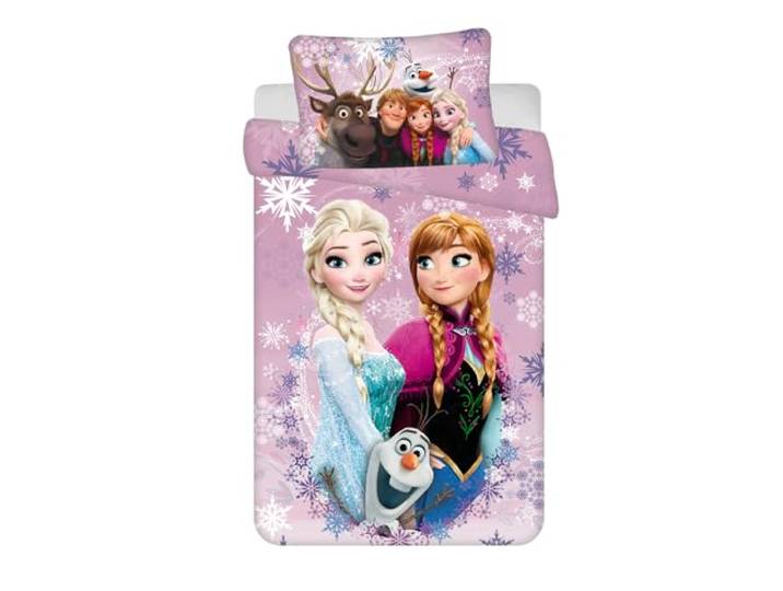 Frozen Babydekbedovertrek 100x135 + Kussensloop 40x60 Elsa Anna Disney