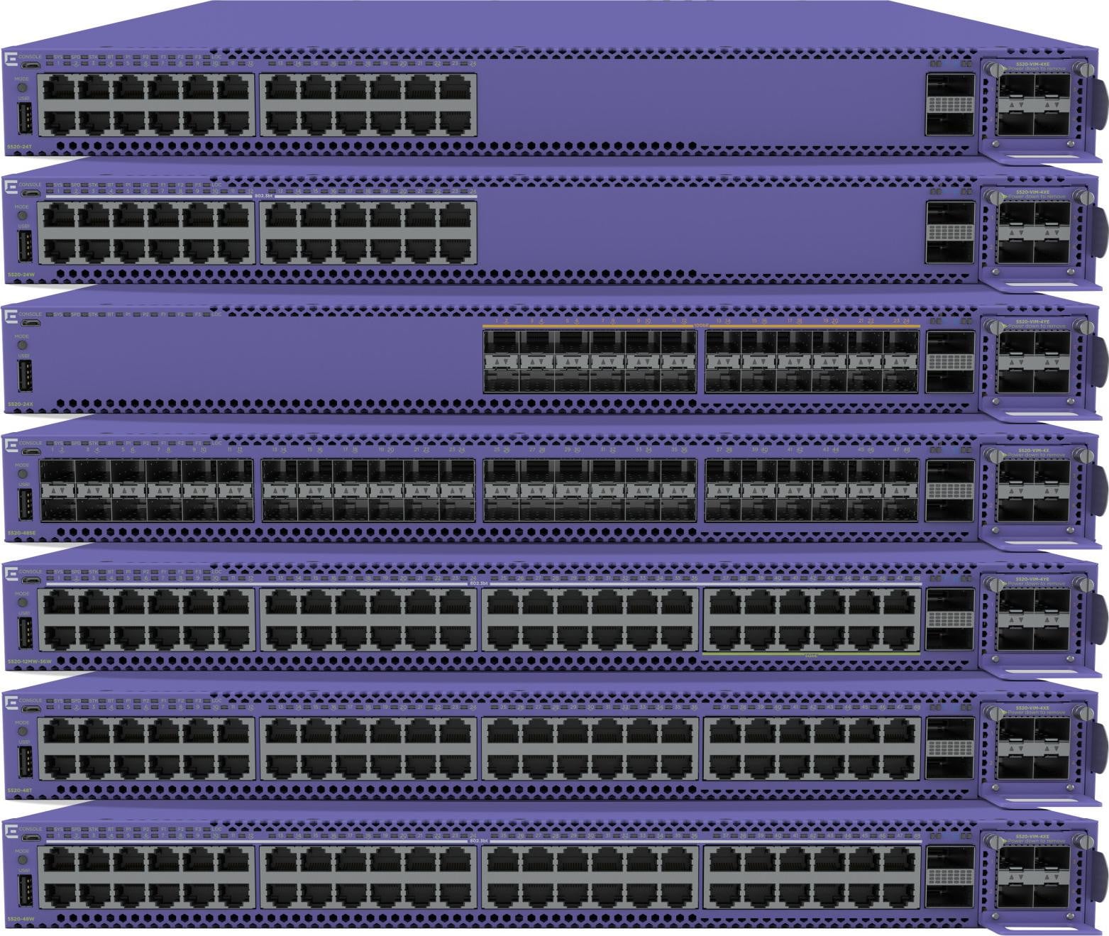 Extreme Networks 5520-24X L2/L3 Managed Rackmount Switch