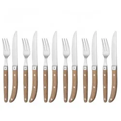 WMF 12.8063.6046 Besteck-Set 12 Stück(e) Braun, Metallisch