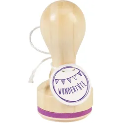 3x Stewo, Stempel, Tampon à motif rond - Wundertüte