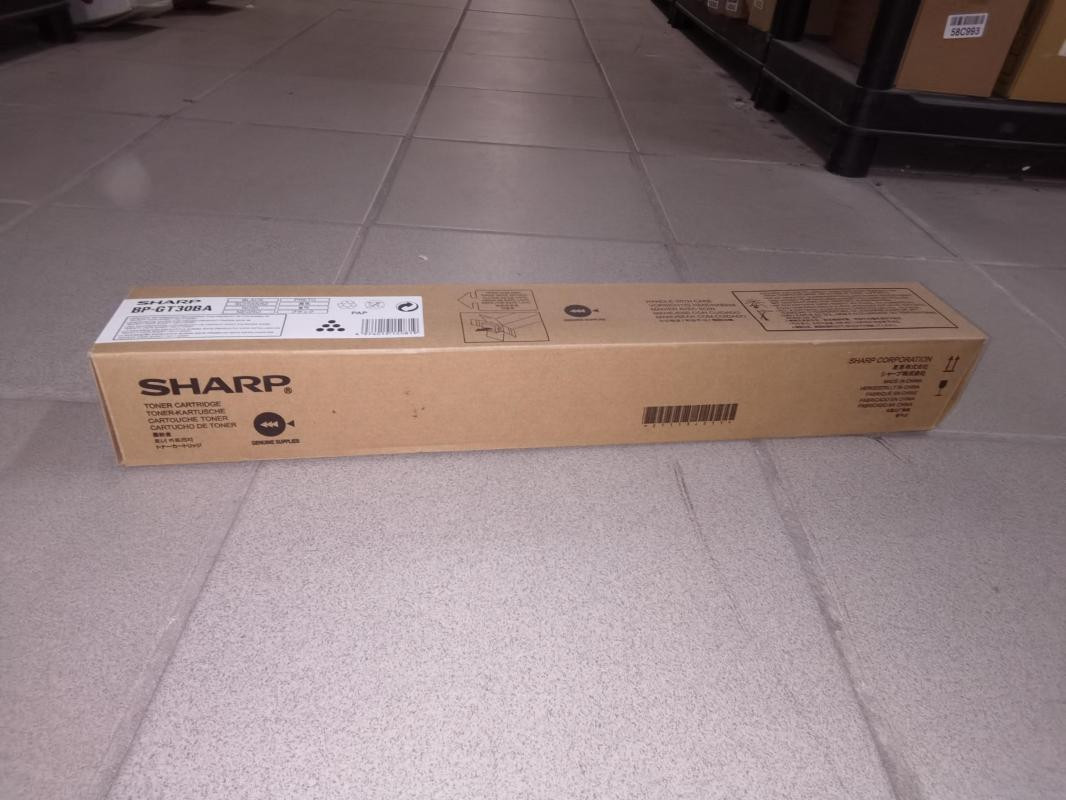 Sharp BPGT30BA Ccube zwarte toner