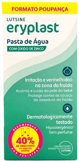 Lutsine Eryplast Pasta al Agua Formato Ahorro 2x125g