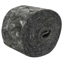 Vlies Isolierung Austrovlies Vlies Isolierstreifen, Rohrisolierung, Grau, 3,6m (Ausführung: 70 mm selbstklebend)