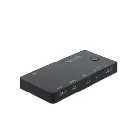 DeLOCK KVM Switch HDMI / USB-C mit USB 2.0