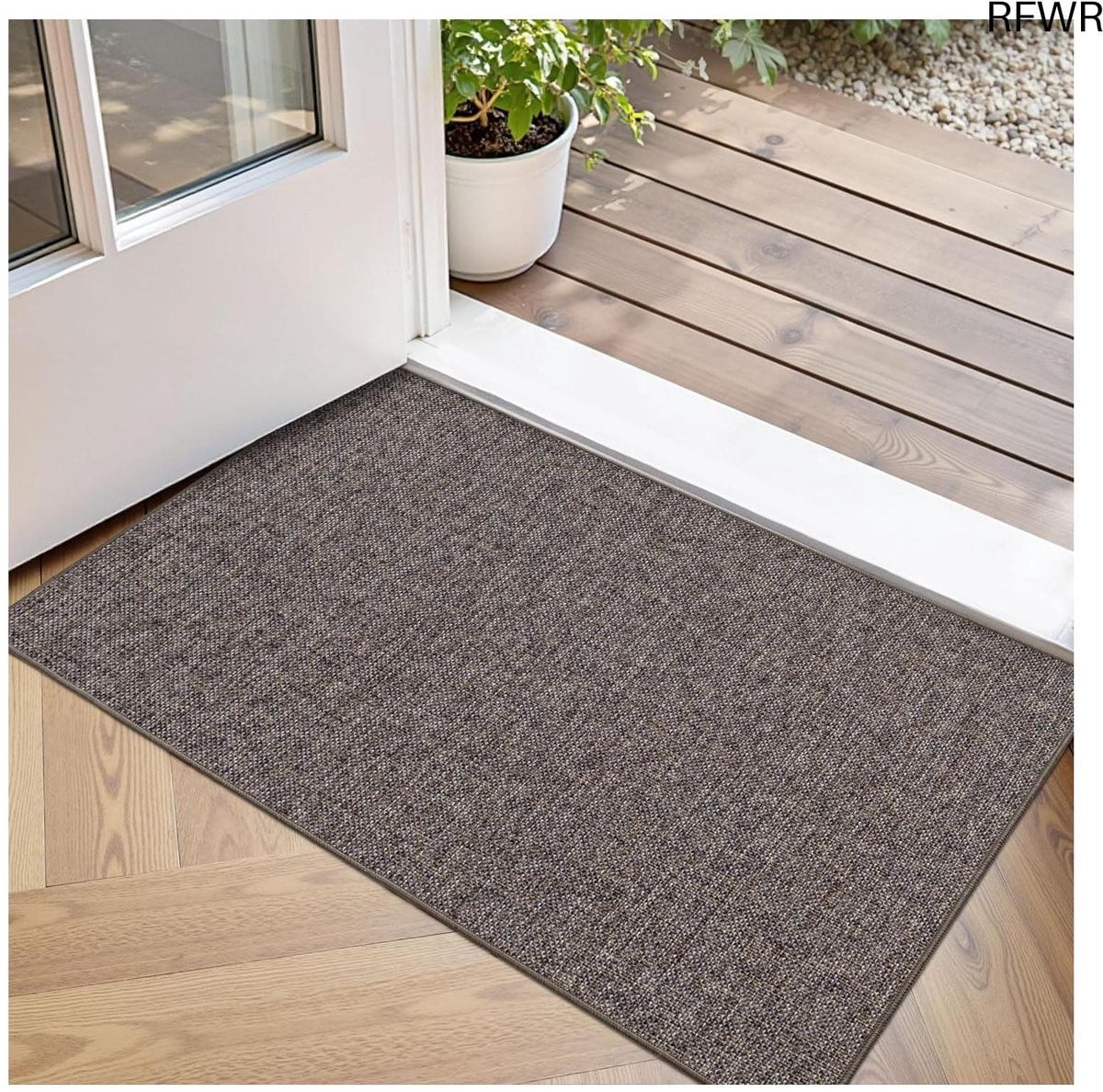 RFWR Antislip Binnendeurmat - Absorberende en Wasbare Ingangsmat - 44 x 75 cm