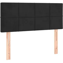 vidaXL, Boxspringbett, Pasonberg (Block mit Quadraten) (80 x 200 cm)
