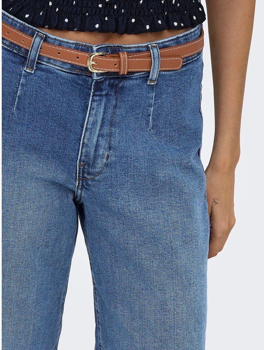 ONLY Jean large avec ceinture intégrée