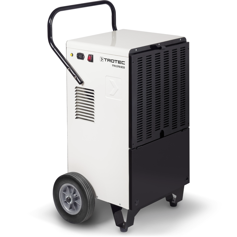 TROTEC Gewerbe-Luftentfeuchter Bautrockner TTK 570 ECO (max. 110 Liter/24h) für Raumgrößen bis 600 m² / 950 m³