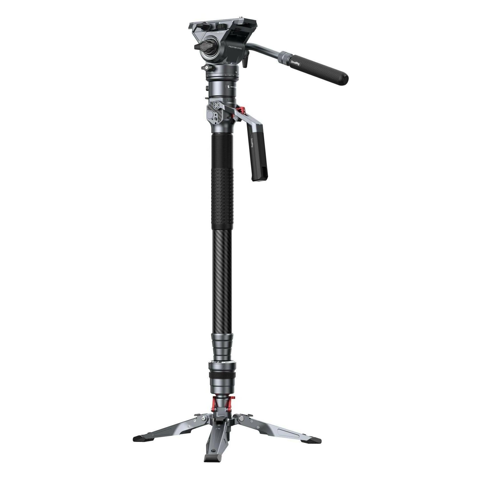 SmallRig 5565 Carbon Fiber Video Monopod (Carbon, Kunststoff, Metall) (5565)