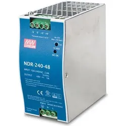 Planet Din-Rail Power Supply (240 W), PC Netzteil, Grau, Blau