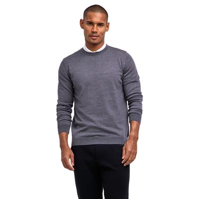Strickpullover, Herren, Gr. S, dunkelgrau (3970), Pullover Strickpullover