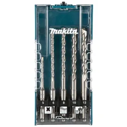 Makita Betonbohrer-Set SDS-PLUS Centering tip 5-teilig - SDS-PLUS - Zweischneider - Zentrierspitze - E-15724