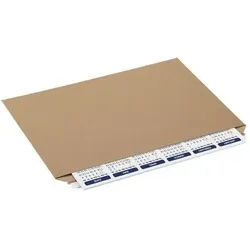 Raja, Versandtasche + Luftpolstertasche, Kartonrücken-Umschläge PCF45 Braun 328 mm (1 Stk.)