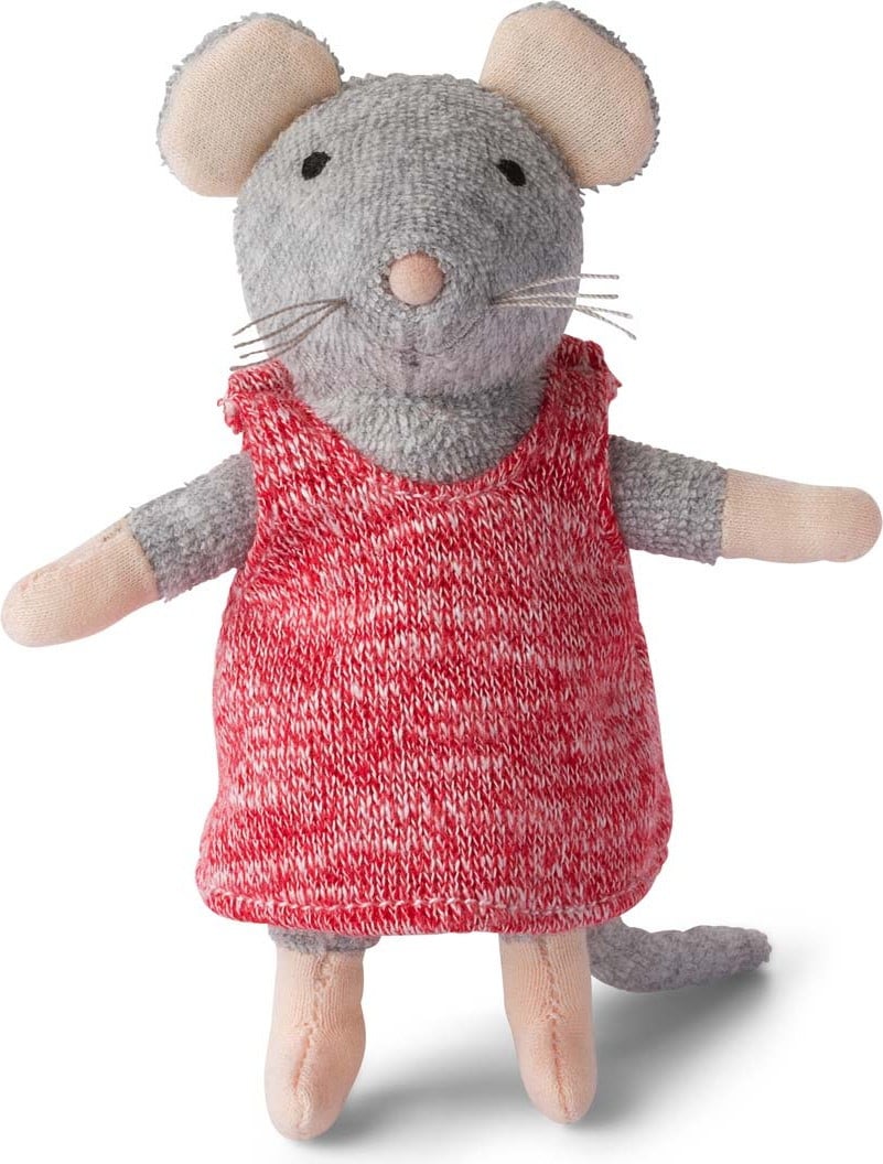 Sam & Julia Pluche muis Julia 12 cm