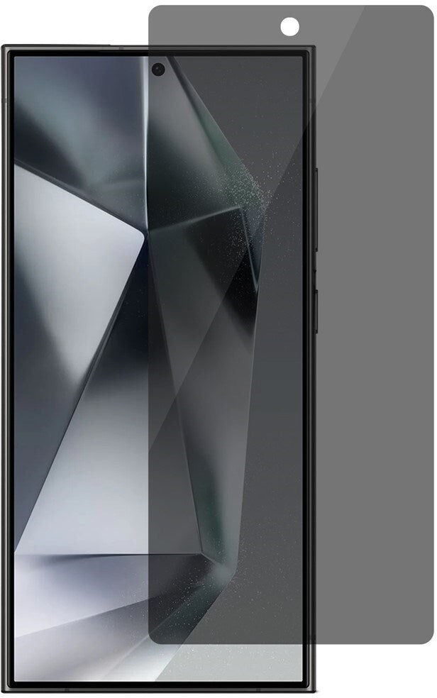 INCOVER Samsung Galaxy S25 Ultra Hærdet Beskyttelsesglas - Indbygget Privacy Filter - Gennemsigtig