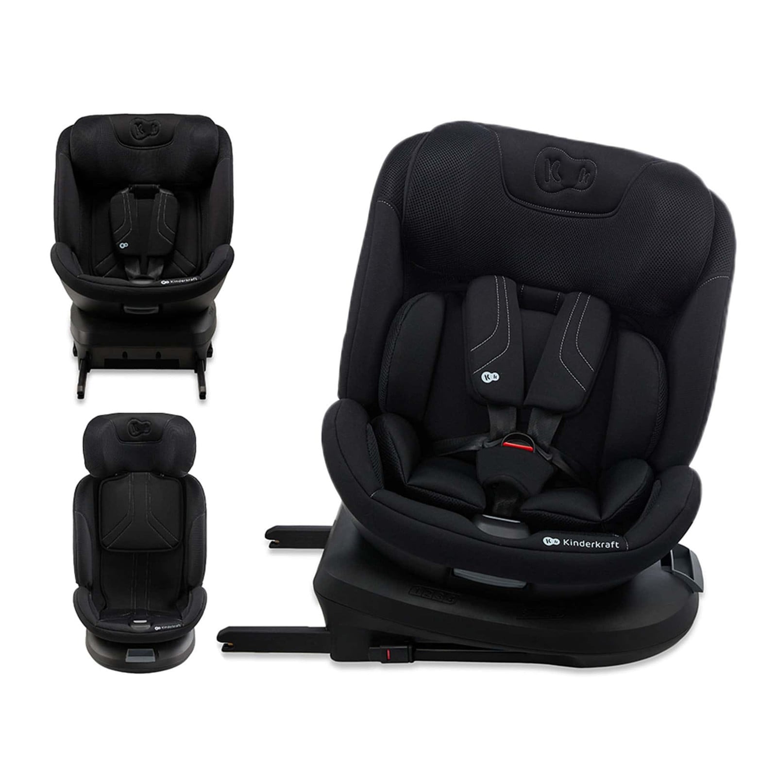 Kinderkraft Kinderzitje Autostoeltje KCXPED03BLK0000 met Schuimrubber