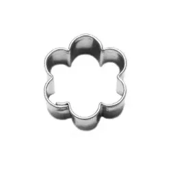 Ausstechform Blume 16x16 mm