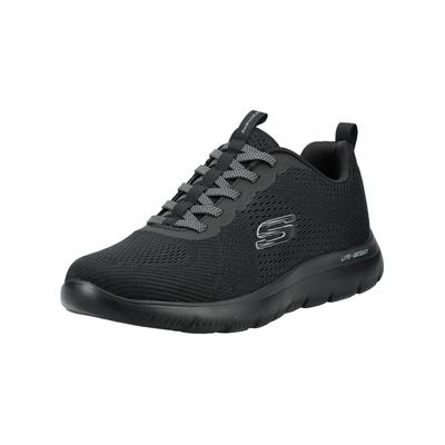 Sneaker SKECHERS "Skechers Sneaker Textil", Herren, Gr. 47,5, schwarz, Textil, Schuhe Sneaker