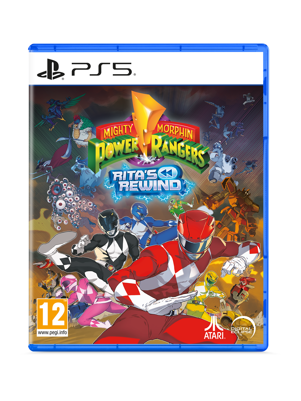 Mighty Morphin Power Rangers: Rita's Rewind - Sony PlayStation 5 - Beat 'em Up - PEGI 16