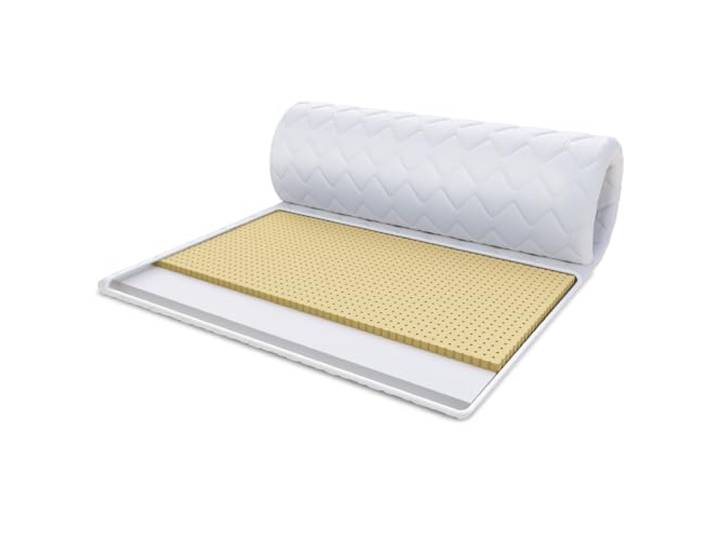 FDM Matratzentopper Latex-KALTSCHAUM Matratze Topper 180x200 cm Kaltschaum Latex Härtegrad H2 Höhe ca. 4 cm Allergiker Geeignet Öko-Tex Weiß