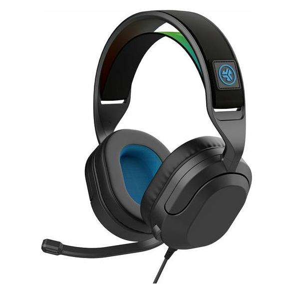 JLab Audio Jlab Nightfall Wired Gaming Headset Black Kabelgebunden, 3,5-mm-AUX-Konsolenkabel (Kabelgebunden) (IEUGHNHTFALLRBLK4)
