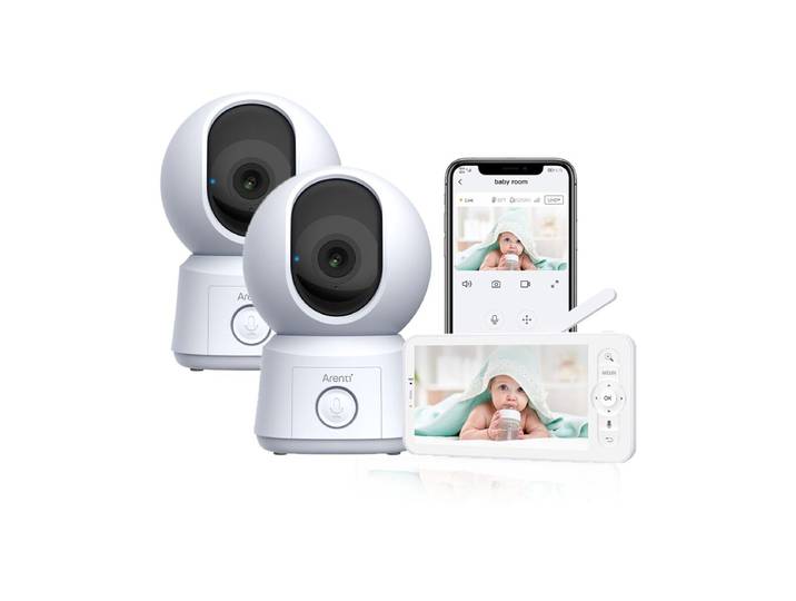 Arenti Nanny BC*2 3M Babyphone mit 2 Kamera Weiss