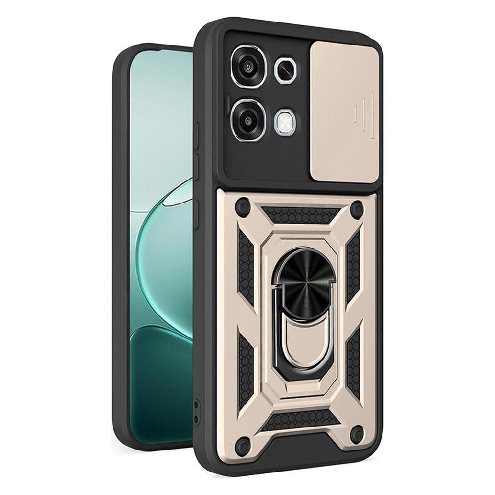 Techsuit - CamShield Series - Oppo A6 Pro 4G / A6 Pro 5G - Gold (Oppo A6 5G) (69671643)