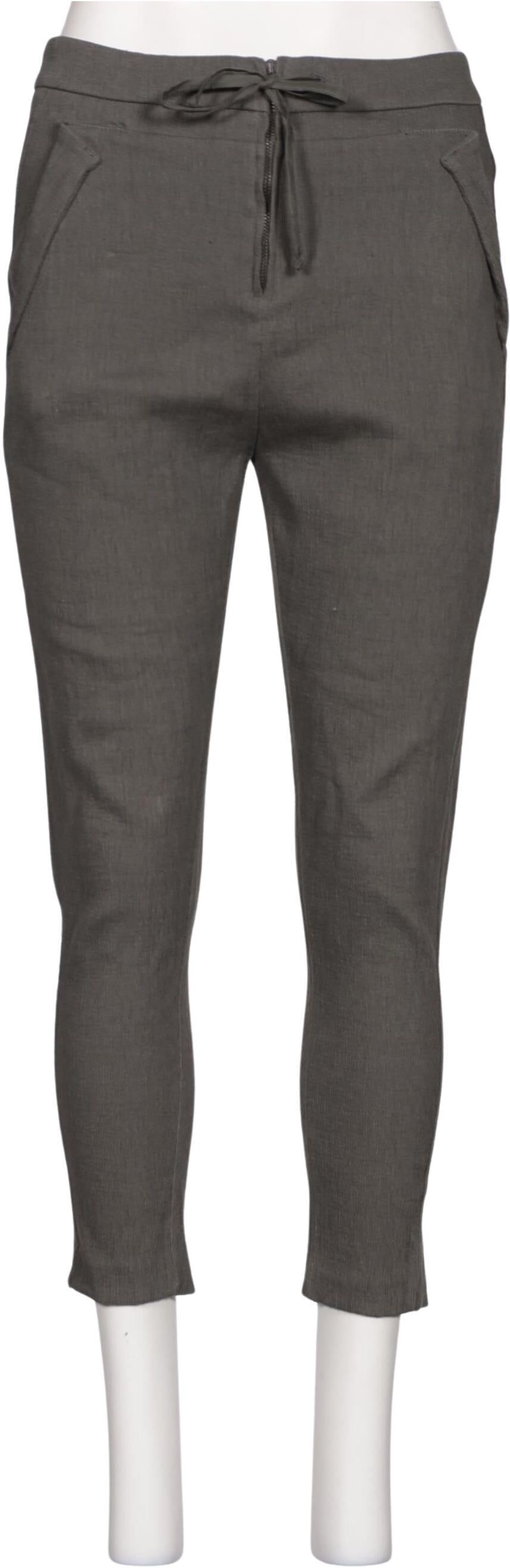 Transit PAR Such Damen Stoffhose, Grau, Gr. W31, Leinen / Viskose / Wolle / Elasthan - Second Hand