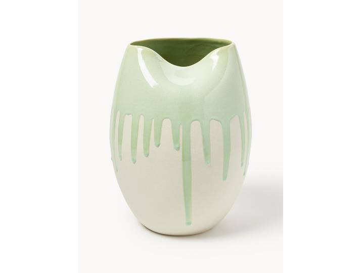Vase avec effet goutte à goutte Lane, haut. 31 cm