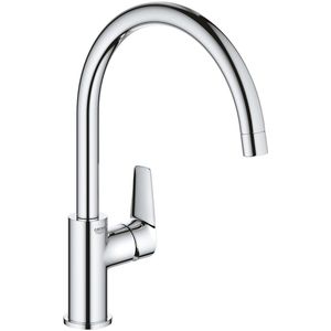 GROHE Küchenarmatur StartEdge 30529001, chrom, Hochdruck, 360° schwenkbar