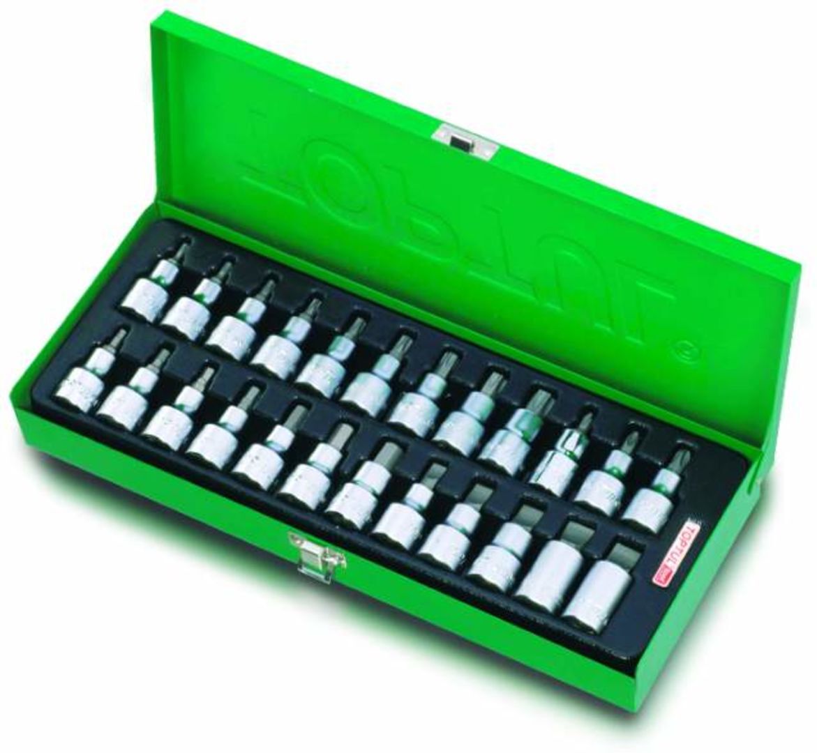 Stecksnuss Satz TOPTUL 1/2 zoll (SL, PH, TORX)