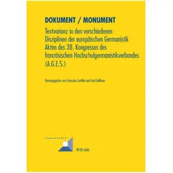 Dokument / Monument, Fachbücher von Françoise Lartillot