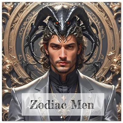 Zodiac Men (Wall Calendar 2027 12 × 12 Inch) CALVENDO 12 Month Wall Calendar
