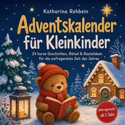 Adventskalender für Kleinkinder: 24 kurze Geschichten, Rätsel & Bastelideen für die aufregendste Zeit des Jahres – altersgerecht ab 1 Jahr