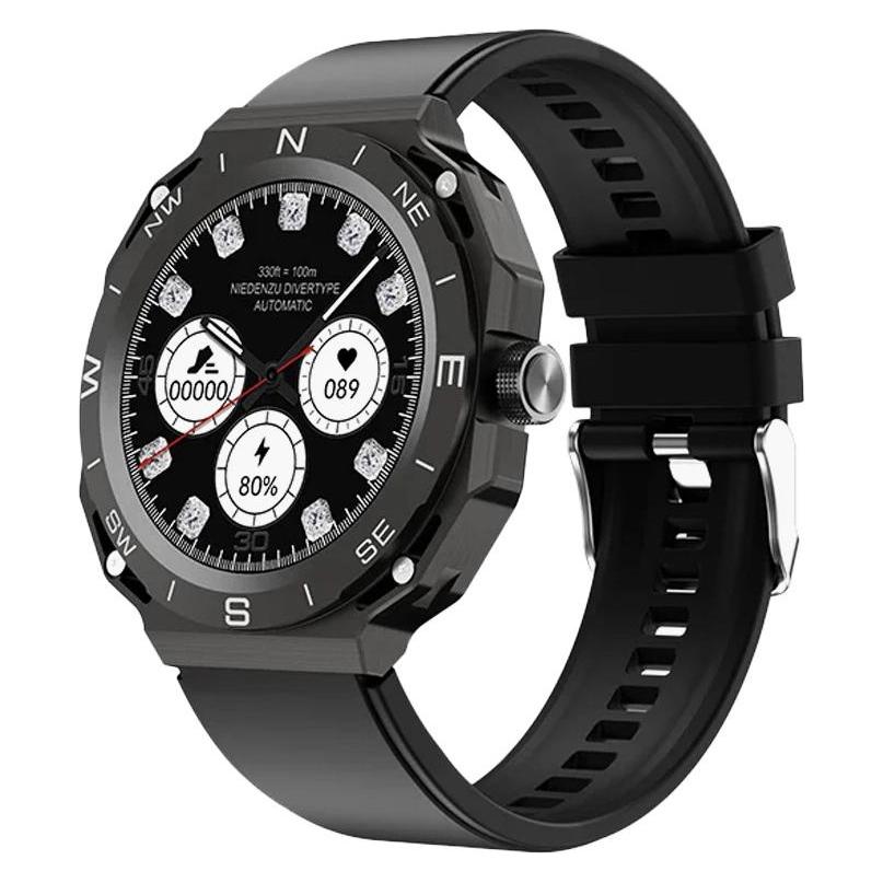 Somostel Smartwatch Schwarz 2 Armbänder Sms-Sk22 (60441995)