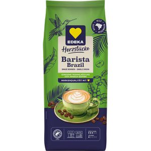 Edeka Kaffee Herzstücke Barista Brazil, ganze Bohnen, 100% Arabica, 1 kg
