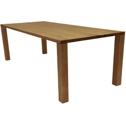 Esstisch Leos Eiche, modernes Design, 200 cm, natur, geeignet für 6–8 Personen